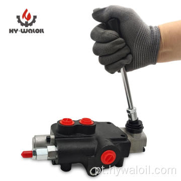 80L/M 1P80 Válvula de controle direcional hidráulica de monobloco